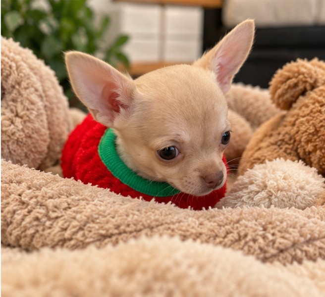 Prince, Chihuahua puppy